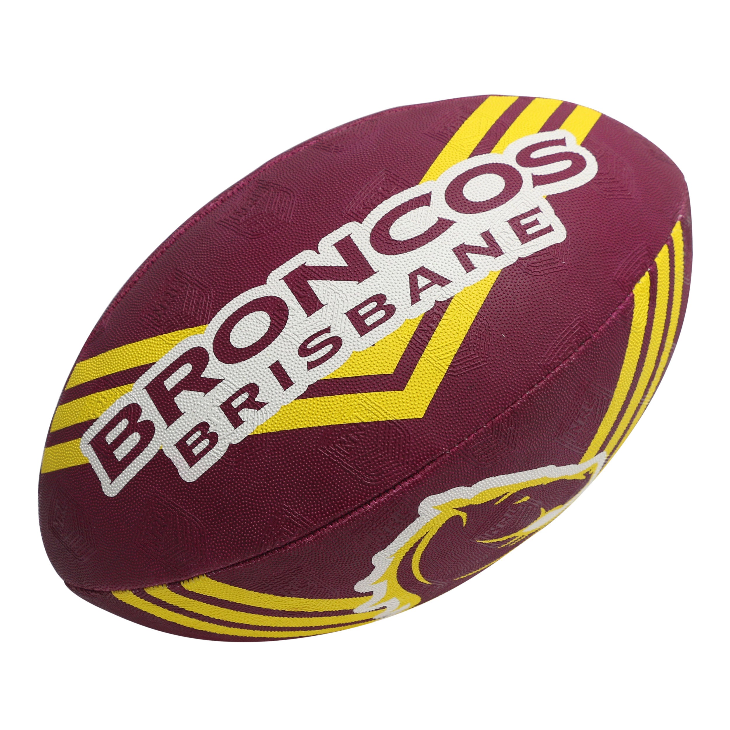 Steeden NRL Supporter Ball 11 Inch - Broncos 2023